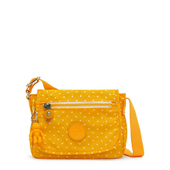 Kipling Sabian Classic Printed Crossbody Mini Veske Gul | NO 1876ZU